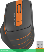 Мышь A4Tech Fstyler FG30 серый/оранжевый