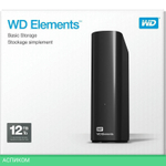 Внешний накопитель WD Elements Desktop 12ТБ (WDBWLG0120HBK-EESN)