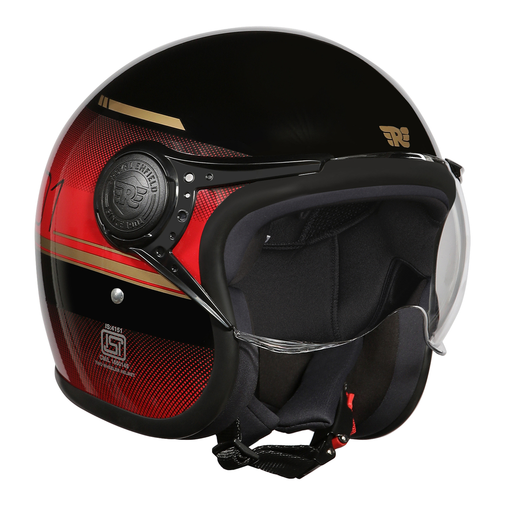 Шлем Royal Enfield Jet NEO Made Like A Gun Open Face Helmet