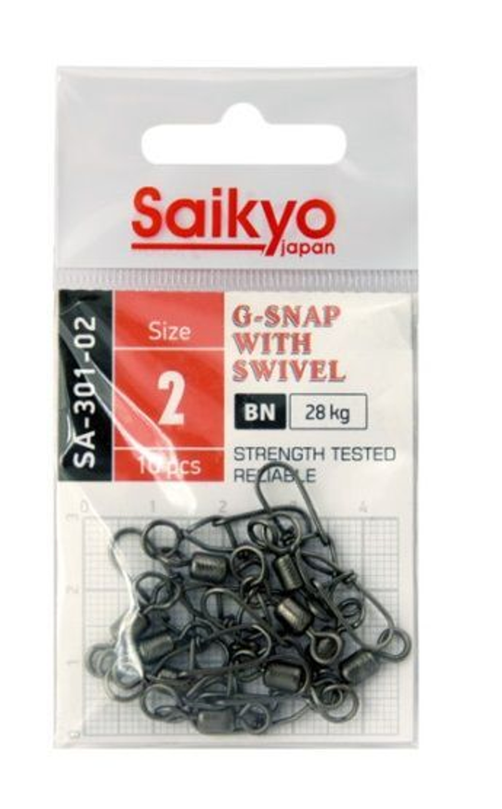 Вертлюг с застежкой Saikyo SA-301