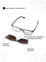 Оправа с магнитными накладками 4в1