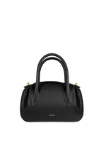 Сумка Yuzefi Oyster Mini Duffle - BLACK PEBBLE GRAINED LEATHER