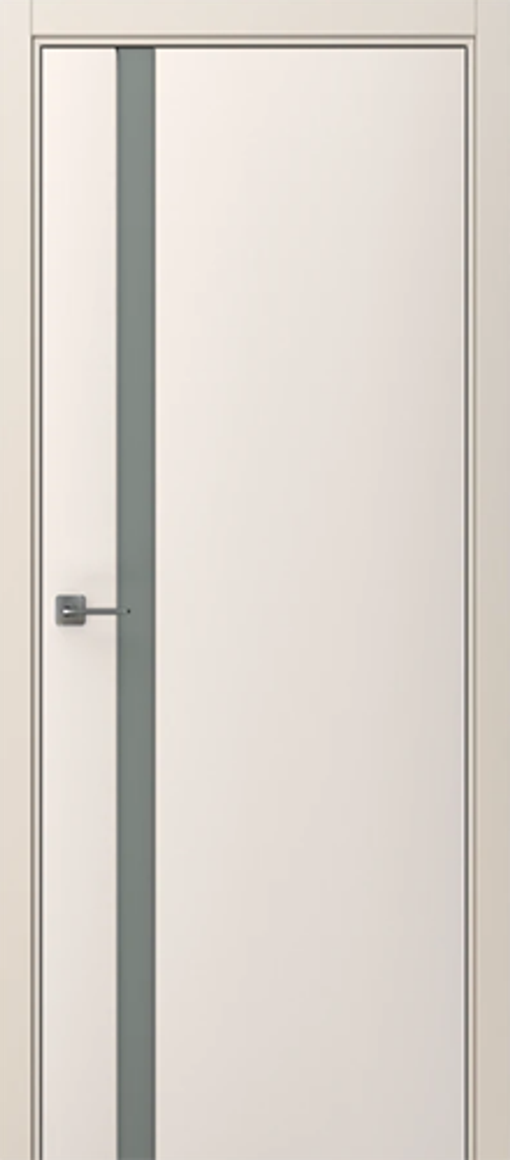Межкомнатная дверь Фрамир Base 1/2 PO Ray белый Крем софт