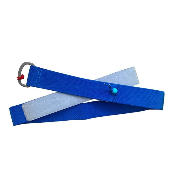 Ремень эластичный Scorpena для фридайвинга текстиль синий