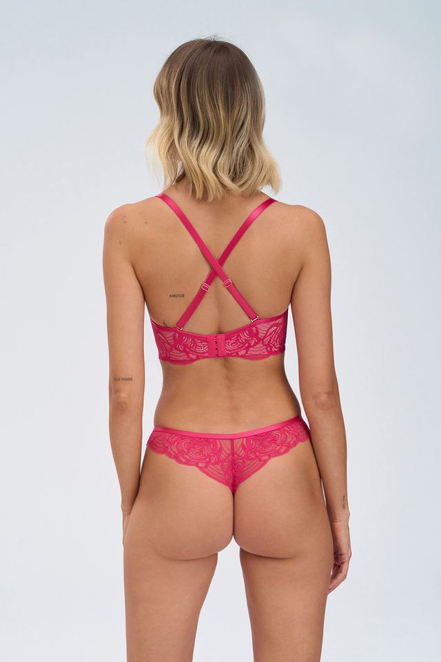 Кружевные тонкие стринги Euphoric Rouge