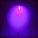 Воздушные шары 5 шт, 10»/25см Светящиеся, красный