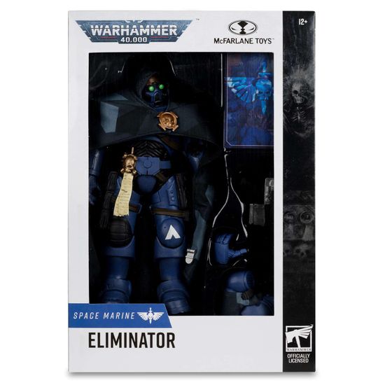 Фигурка McFarlane Toys Warhammer 40000 Space Marine Eliminator Wv9 18 см. Товар уцененный