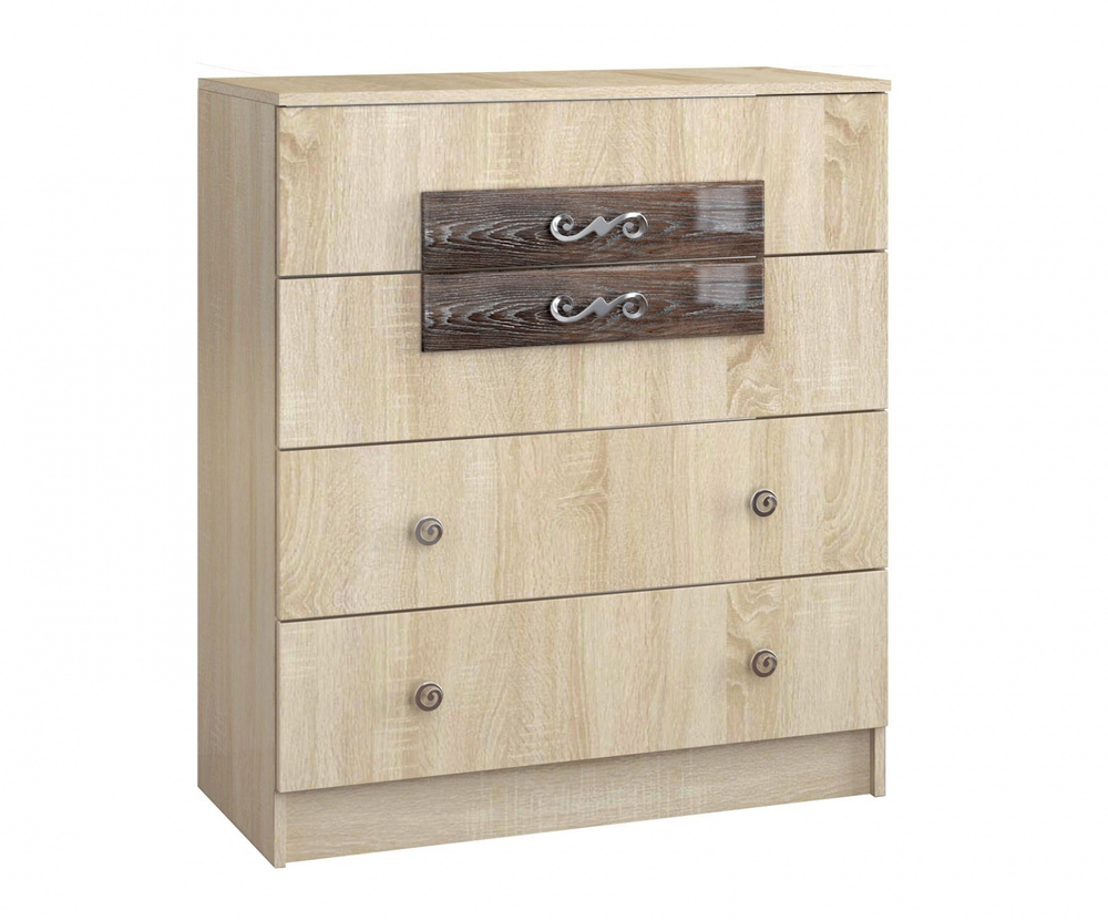 Комод современный Мадлен, Дуб шале мореный