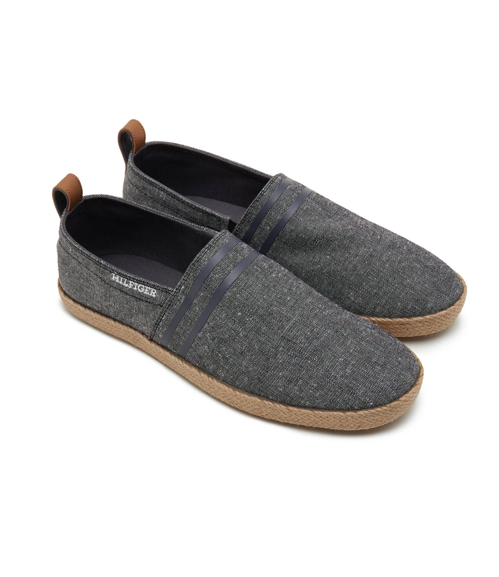 Эспадрильи CHAMBRAY Tommy Hilfiger - графитовый(FM0FM04982)