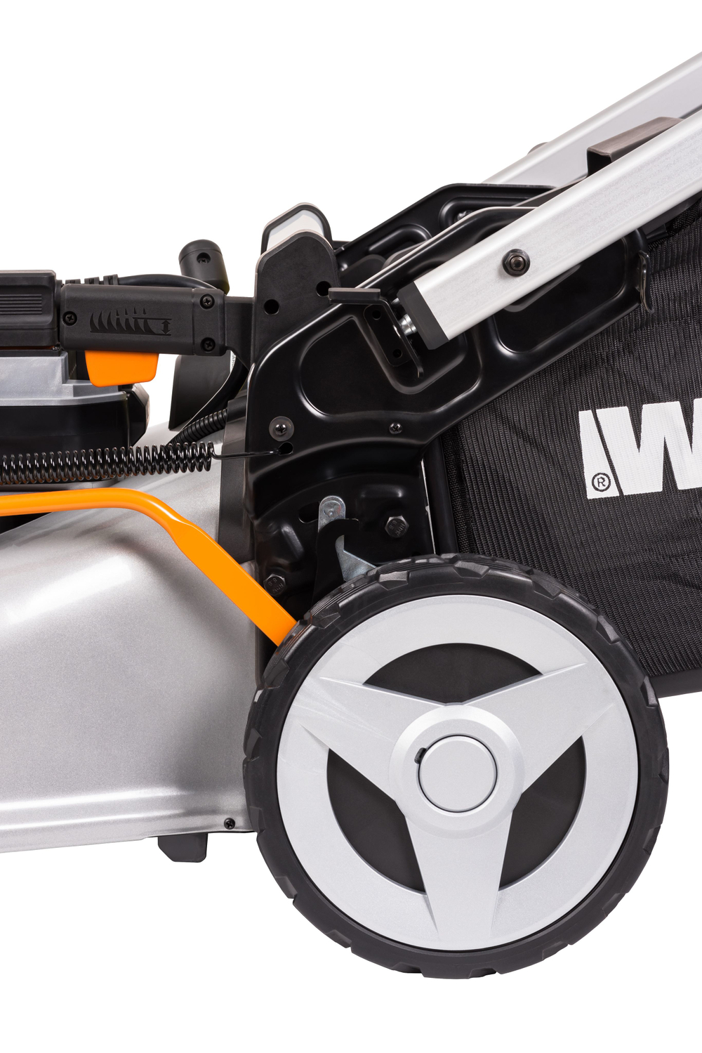 Газонокосилка аккумуляторная самоходная WORX WG761E 80В 51см