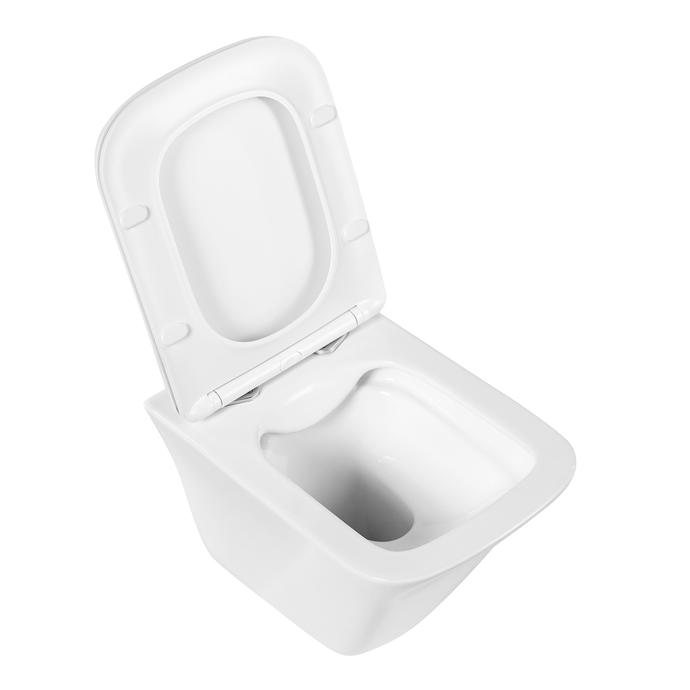 Унитаз безободковый подвесной BelBagno MARMI BB052CHR