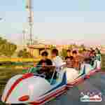 Детская американская горка «Звёздный болид», 5 кабинок 10 мест, 30×15×3,2 м