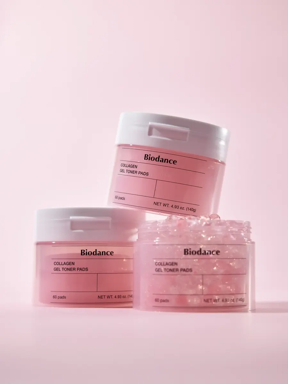 Biodance Увлажняющие гелевые тонер-пэды с коллагеном и пептидами Collagen Gel Toner Pads 60 шт