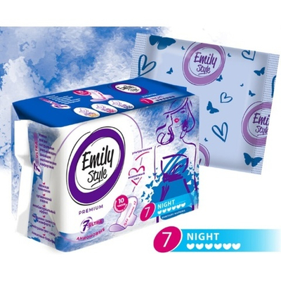 Emily Style прокладки критика НАЙТ ПРЕМИУМ 7 шт.