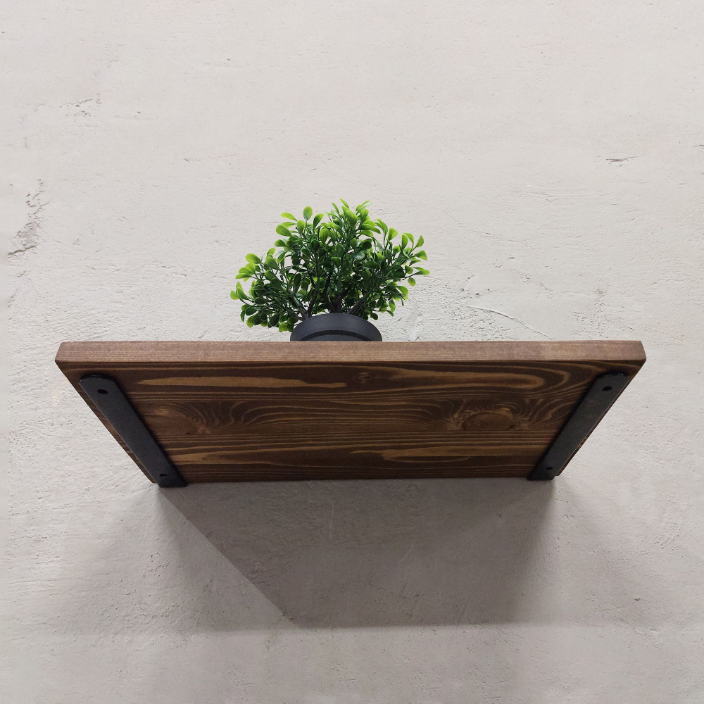 Полка лофт настенная для книг, для ванной, для кухни, в прихожую и гостинную