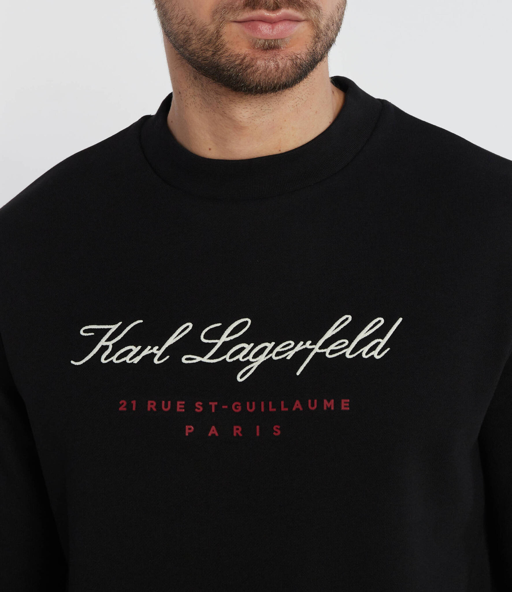 Худи CREWNECK Karl Lagerfeld - черный(705427 534910)