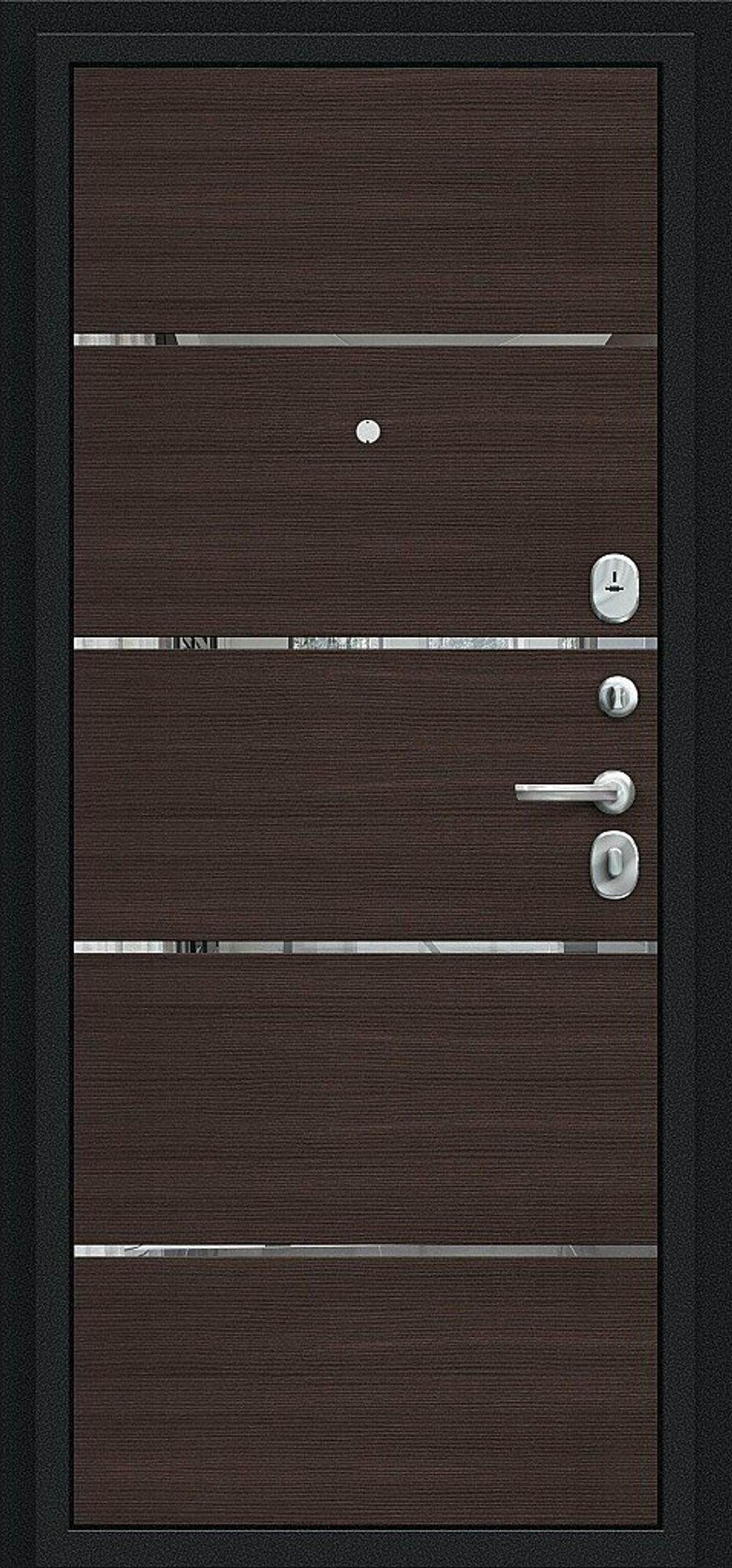 Лайн Букле черное/Wenge Veralinga 205*86 левое