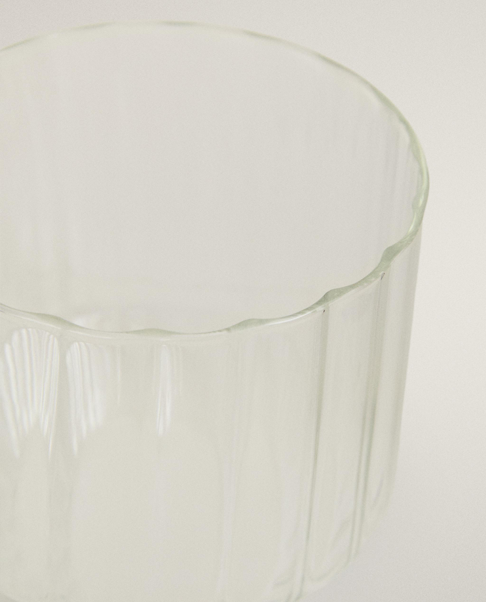 Zara Home бокал из боросиликатного стекла, цвет зелёный, 10.3 см