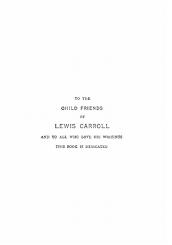 The life and letters of Lewis Carrol | S.D. Collingwood