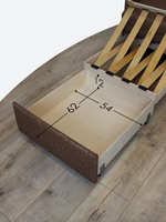 Кресло-кровать "Миник" с подлокотниками