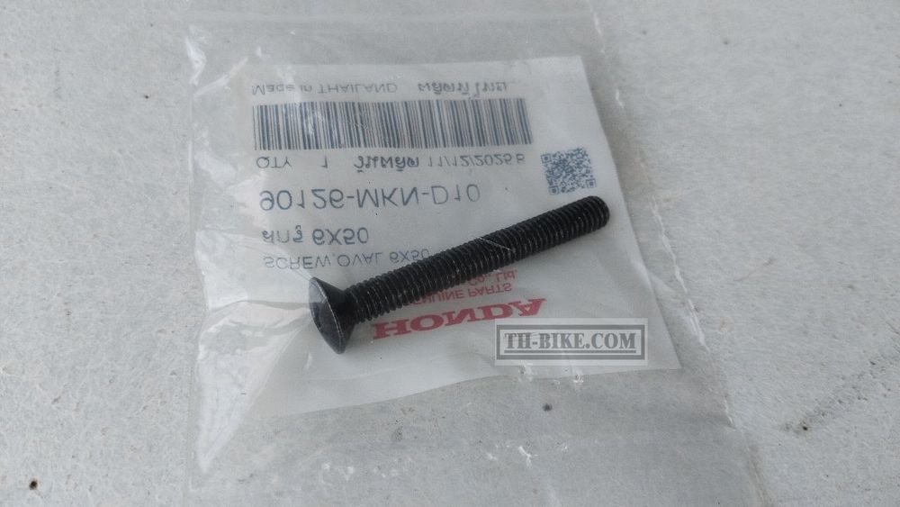 90126-MKN-D10. SCREW, OVAL, 6X50. HONDA
