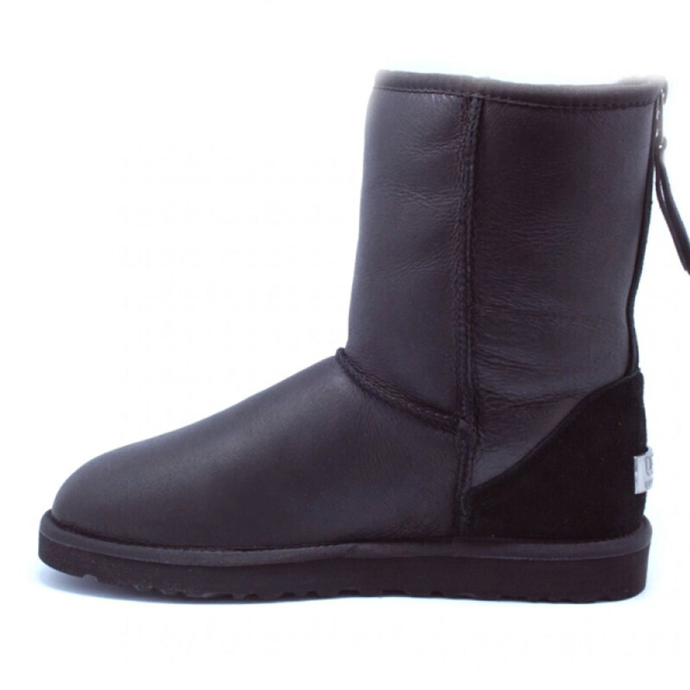 Угги Men's Zip Metallic Black