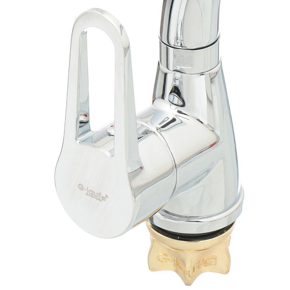 Смеситель для раковины, G.lauf, корот изл, с картриджем, хром, ZOP1-A045