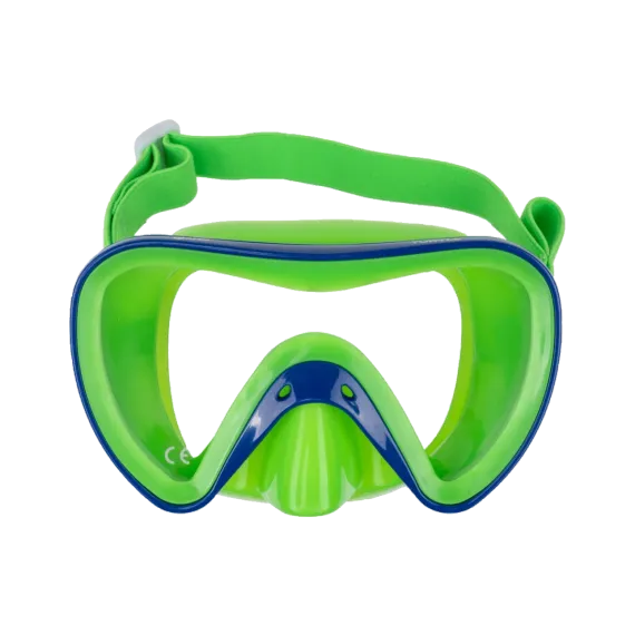 Набор маска+трубка Mares Turtle зеленый/синий