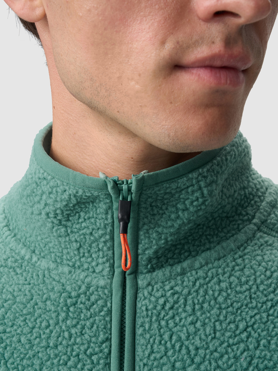 Кофта мужская Полар зеленая