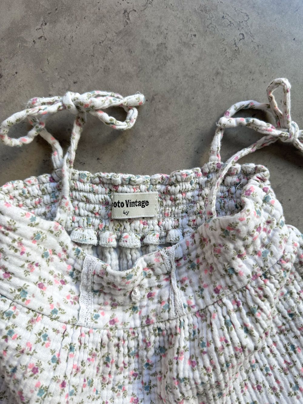 Хлопковое платье Tocoto Vintage, 104