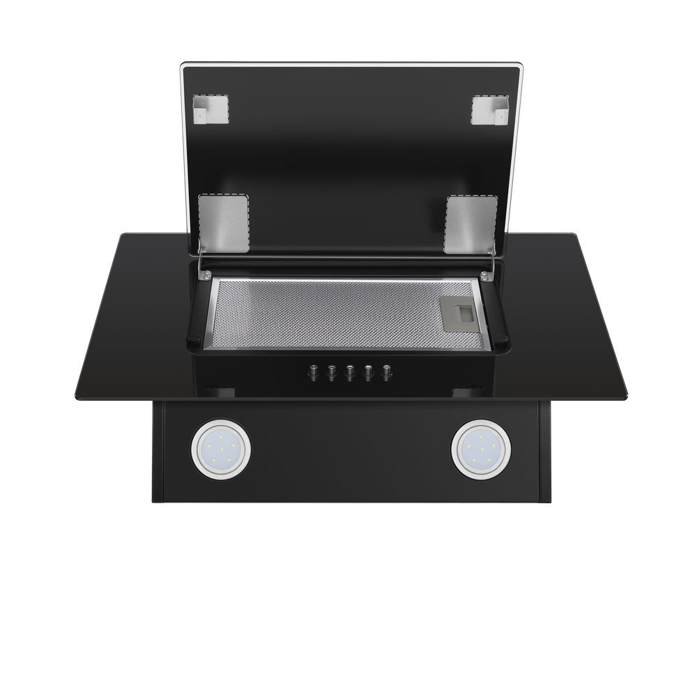 Кухонная вытяжка HOMSair ELF PUSH 60 черный фото 3