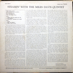The Miles Davis Quintet / Steamin' With The Miles Davis Quintet (LP)
