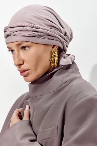 Пиджак свободный костюмный цвета тауп