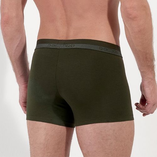 Мужские трусы боксеры хаки HOM Classic 40-0203-00DK