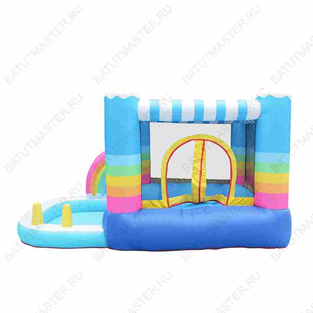 Батут для дома "Весёлая радуга" 2,9*2,0*1,5 м
