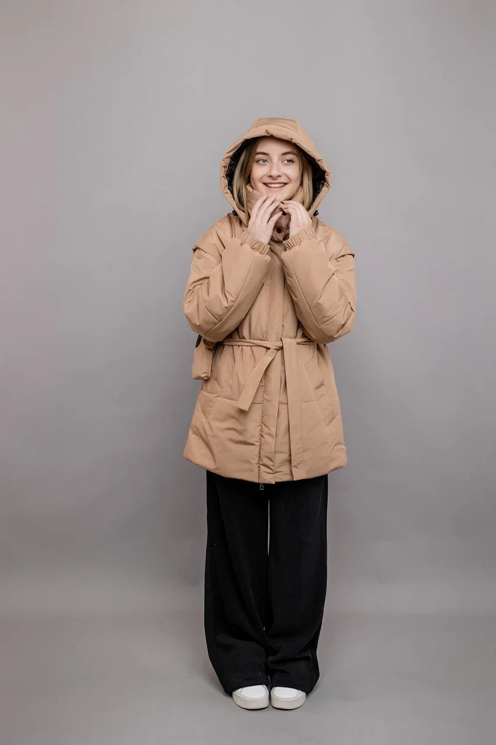 Куртка со съёмными рукавами