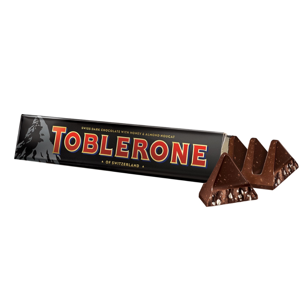Шоколад Toblerone горький с медово-миндальной нугой 100 гр
