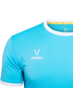 Футболка футбольная CAMP Origin, бирюзовый/белый