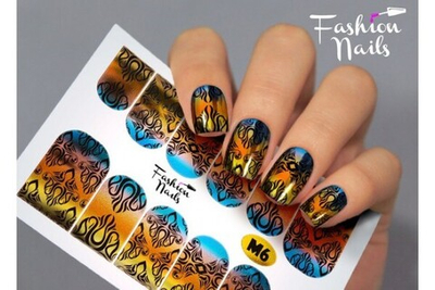 Слайдер-дизайн Fashion Nails Арт.M6