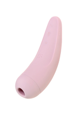 Вакуумно-волновой стимулятор Satisfyer Curvy 2+ с возможностью управления через приложение розовый
