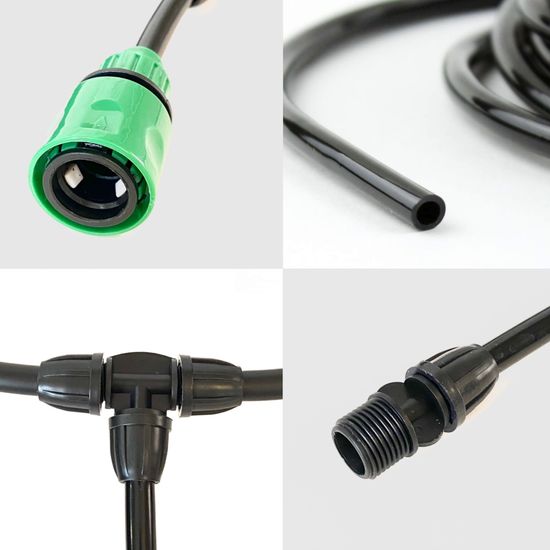 Комплект капельного полива ТОЧКА РОСЫ ПРОФ на 84 растения (для ёмкости)