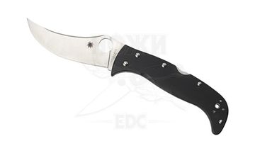 Складной нож Spyderco Chinook 4 63GP4 c клинком из стали CPM-S30V, рукоять карбон