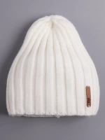 Шапка вязаная демисезонная тыковка