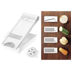 Терка с контейнером и 4 насадки  31см Westmark Technicus Square Германия вид