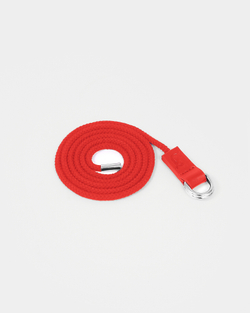 Шнурок одинарный красный
