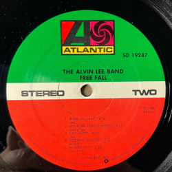 Винтажная виниловая пластинка LP The Alvin Lee Band Free Fall (USA 1980)