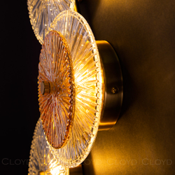 Бра Cloyd HELION-A W4 / выс. 62 см - латунь (арт.20160)