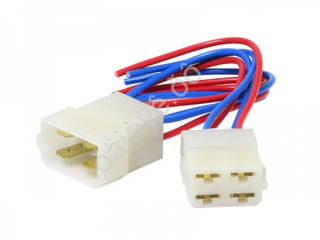 Разъем 4конт папа+мама Маяк МР-001-4-6,3