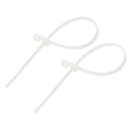 Хомут-стяжка нейлоновая под винт REXANT 150x3,6 мм, белая, упаковка 100 шт.