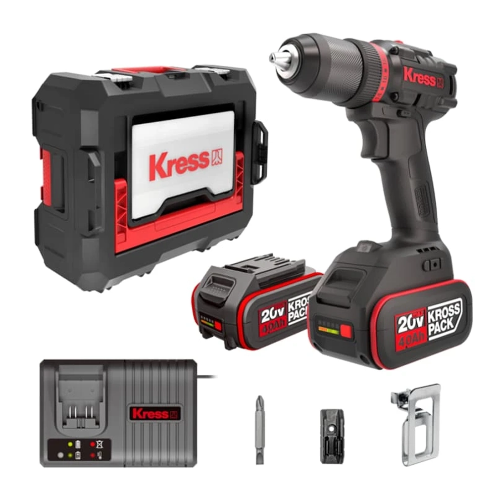 Kress KUA71 дрель-шуруповерт (2 x 4 Ач, ЗУ)